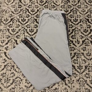 Willy Chavarria Black Brand Side Zip Flare Lined Track Pants Men's  Size Large